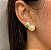 KIT BRINCOS FOLHEADO A OURO PÉROLAS ROMMANEL 527245 - Imagem 5