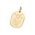 PINGENTE MEDALHA SÃO FRANCISCO FOLHEADO A OURO. MED 3,3CM ROMMANEL 542753 - Imagem 1