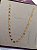CORRENTE FOLHEADO A OURO ELOS BATIDOS. MED 60CM ROMMANEL 532505 - Imagem 5