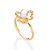 ANEL FOLHEADO A OURO FLOR COM PÉROLA ROMMANEL 513436 - Imagem 2
