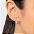 ARGOLA RETANGULAR FOLHEADO A OURO. MED 1,3CM ROMMANEL 527232 - Imagem 4