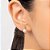 BRINCO FOLHEADO A OURO COM PÉROLA E ZIRCÔNIA. MED 1,1CM ROMMANEL 527239 - Imagem 4