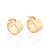 ARGOLA LISA FOLHEADO A OURO. MED 1,6CM ROMMANEL 527246 - Imagem 1