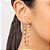 ARGOLA FOLHEADO A OURO ARO TORCIDO. MED 6,5CM ROMMANEL 527247 - Imagem 4