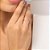 ANEL LETRAS FOLHEADO A OURO ROMMANEL 513440. LETRAS DE Q/Z - Imagem 3