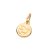 PINGENTE MEDALHA FOLHEADO A OURO ESPÍRITO SANTO. MED 2CM ROMMANEL 542768 - Imagem 1
