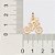 PINGENTE CICLISTA FOLHEADO A OURO. MED 2,3CM ROMMANEL 542786 - Imagem 3
