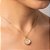 PINGENTE FOLHEADO A OURO SIGNO VIRGEM. MED 2,3CM ROMMANEL 542762 - Imagem 4