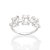 ANEL PRATA 925 COM ZIRCÔNIAS BAGUETE ROMMANEL 810265 - Imagem 1