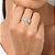 ANEL PRATA 925 COM ZIRCÔNIAS BAGUETE ROMMANEL 810265 - Imagem 3