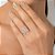 ANEL PRATA 925 BORBOLETA COM ZIRCÔNIAS ROMMANEL 810266 - Imagem 4
