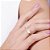 ANEL SKINNY FOLHEADO A OURO COM ZIRCÔNIA ROMMANEL 513454 - Imagem 4