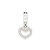 BERLOQUE PRATA 925 CORAÇÃO COM ZIRCÔNIAS. MED 1,8CM ROMMANEL 840075 - Imagem 1