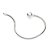 PULSEIRA PARA BERLOQUES PRATA 925. MED 20CM ROMMANEL 850070 - Imagem 2
