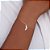 PULSEIRA INFANTIL FOLHEADO A OURO SAPATO DA CINDERELA COM APLIQUE DE RESINA. MED 16CM ROMMANEL 552148 - Imagem 4
