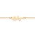 GARGANTILHA FOLHEADO A OURO ROSA DA BELA COM APLIQUE DE RESINA. MED 50CM ROMMANEL 532519 - Imagem 2