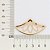 BRINCO FOLHEADO A OURO FLOR DE LOTUS. MED 5,2CM ROMMANEL 527276 - Imagem 3