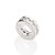 BERLOQUE PRATA 925 STOPPER SEPARADOR COM ZIRCÔNIAS. MED 1,5CM ROMMANEL 840088 - Imagem 1