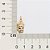 PINGENTE FOLHEADO A OURO FACE DE CRISTO. MED 2,4CM ROMMANEL 542846 - Imagem 3
