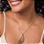 MAX PINGENTE FOLHEADO A OURO GOTA ABAULADA. MED 5CM ROMMANEL 542848 - Imagem 4