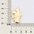 BRINCO PALHA ESTILIZADA FOLHEADO A OURO. MED 3,2CM ROMMANEL 527309 - Imagem 3