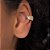 PIERCING DE PRESSÃO ABAULADO FOLHEADO A OURO. MED 1,2CM ROMMANEL 527322 - Imagem 3