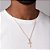 PINGENTE MASCULINO FOLHEADO A OURO FORMATO CRUZ. MED 3,8CM ROMMANEL 542843 - Imagem 4