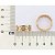ANEL MASCULINO FOLHEADO A OURO PULSEIRA DE RELÓGIO ROMMANEL 513474 - Imagem 3