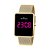 RELÓGIO DIGITAL LED DOURADO ROMMANEL 650001 - Imagem 1