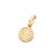 PINGENTE MEDALHA FOLHEADO A OURO SÃO BENTO. MED 2CM ROMMANEL 542868 - Imagem 1