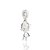 BERLOQUE PRATA 925 NOJINHO. MED 2,7CM ROMMANEL 840120 - Imagem 2