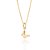 PINGENTE BORBOLETA FOLHEADO A OURO. MED 1,8CM ROMMANEL 542730 - Imagem 2
