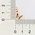 PINGENTE BORBOLETA FOLHEADO A OURO. MED 1,8CM ROMMANEL 542730 - Imagem 3