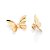 MAXI BRINCO BORBOLETA FOLHEADO A OURO COM ZIRCÔNIAS. MED 3,7CM ROMMANEL 527341 - Imagem 1