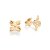 BRINCO FLOR FOLHEADO A OURO. MED 0,80CM ROMMANEL 527366 - Imagem 2
