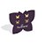 KIT BRINCOS BORBOLETA FOLHEADO A OURO ROMMANEL 527367 - Imagem 4