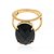 ANEL FOLHEADO A OURO CRISTAL COLORIDO ROMMANEL 511666 - Imagem 2