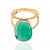ANEL FOLHEADO A OURO CRISTAL COLORIDO ROMMANEL 511666 - Imagem 5