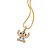 PINGENTE STITCH FOLHEADO A OURO COM APLIQUE DE RESINA COLORIDO. MED 2,3CM ROMMANEL 542863 - Imagem 4