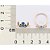 ANEL STITCH FOLHEADO A OURO COM APLIQUE DE RESINA COLORIDO ROMMANEL 513493 - Imagem 3