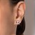 BRINCO ANGEL FOLHEADO A OURO COM APLIQUE DE RESINA. MED 1,5CM ROMMANEL 527353 - Imagem 4