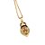 PINGENTE ROSTO PRINCESA TIANA FOLHEADO A OURO COM APLIQUE DE RESINA. MED 2,7CM ROMMANEL 542829 - Imagem 4