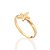 ANEL SKINNY TEXTURIZADO FOLHEADO A OURO ESTRELA DO MAR ROMMANEL 513491 - Imagem 2