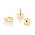 BRINCO LINGUADO FOLHEADO A OURO. MED 0,60CM ROMMANEL 527351 - Imagem 2