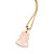 PINGENTE FOLHEADO A OURO VESTIDO PRINCESA ARIEL. MED 2,1CM ROMMANEL 542862 - Imagem 2