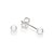 BRINCO BOLA LISA PRATA 925. MED 4MM ROMMANEL 820213 - Imagem 1