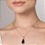 PINGENTE GOTA FOLHEADO A OURO CRISTAL PRETO. MED 3,3CM ROMMANEL 542887 - Imagem 4