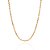 GARGANTILHA FOLHEADO A OURO ELOS OVAIS. MED 50CM ROMMANEL 532550 - Imagem 1