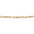 GARGANTILHA FOLHEADO A OURO ELOS OVAIS. MED 50CM ROMMANEL 532550 - Imagem 2