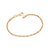PULSEIRA FOLHEADO A OURO ELOS OVAIS. MED 19CM ROMMANEL 552166 - Imagem 1